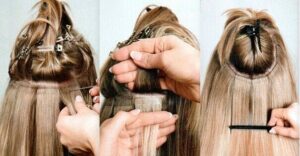 Installation Steps for Tape-In Hair Extensions