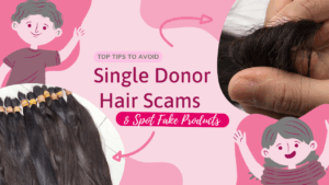 Top Tips to Avoid Single Donor Hair Scams and Spot Fake Products