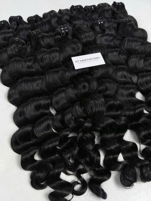 Cambodian Human Hair Bundles – Raw Vietnamese Hair by HT Hair Factory - Image 4