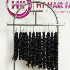 Alternative view of Loose Curly Weft Hair Bundles All Length 8-30 inches – Vietnamese Raw Hair