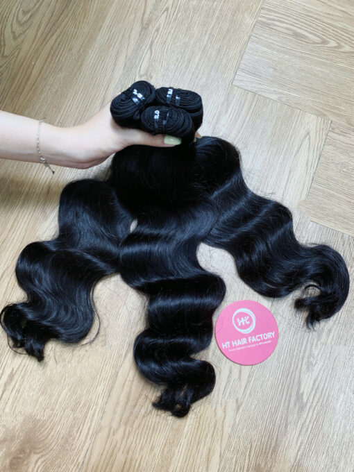 Natural Wave Human Hair Bundles – Raw Vietnamese Hair by HT Hair Factory - Image 5
