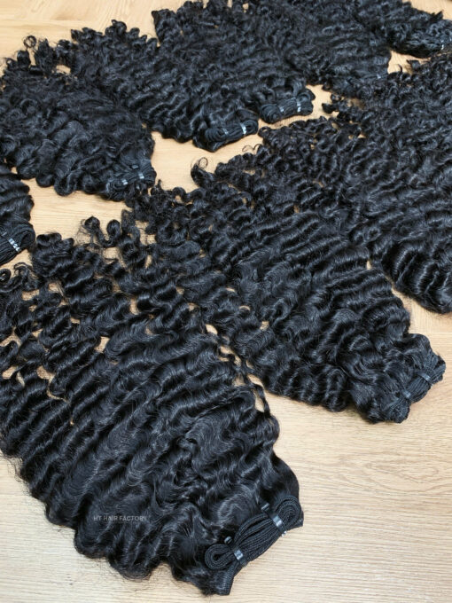 Burmese Curly Human Hair Bundles – Raw Vietnamese Hair by HT Hair Factory - Image 4