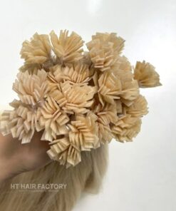 Alternative view of Keratin Flat Tip Hair Extensions Natural Straight Hair Many Colors Vietnamese Raw Hair Extensions Luxury Quality