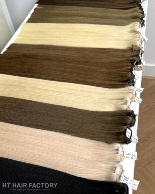 Straight Human Hair Bundles – Raw Vietnamese Hair by HT Hair Factory - Image 2