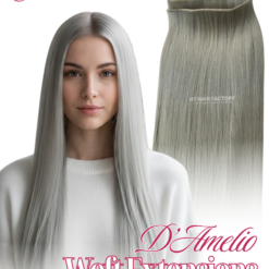 D'Amelio High Density Weft Extensions Top Ranking Vietnamese Double Drawn Weft Hair Extensions Human Hair