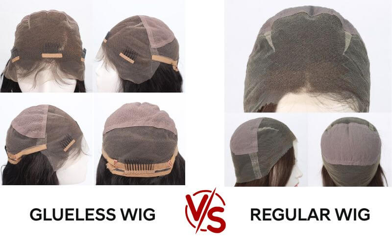 Glueless wig vs. Traditional wig