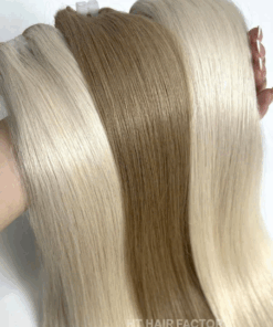 Vietnamese Machine Weft Extensions Color #12 #18 Premium Quality