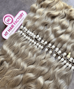 Natural Grey Human Bulk Hair Extension 20 Inch Hot Selling Product