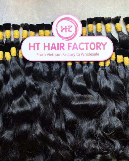 Remy Hair Bulk Hair Vietnamese Raw Hair - Image 3