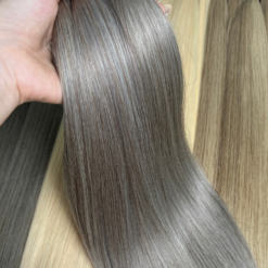 Colored Bulk Hair Shade #16U #18 #613 From Vietnamese Raw Hair