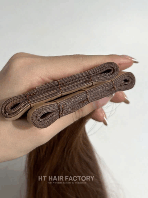 Long Tape Ins Extensions Raw Hair Standard Vietnamese Virgin Hair