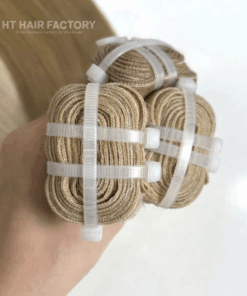 Vietnamese Machine Weft Extensions Color #12 #18 Premium Quality