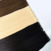 Wholesale Genius Weft Hair Extensions Double Weft One Donor Virgin 100% Vietnamese Invisible Human Double Drawn Skin Weft Hair Extension
