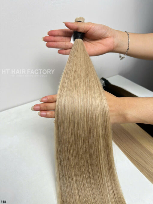 Bulk Hair Colored #18 #AB #T8/16/60 #2 #6 #7.7 Vietnamese Hair - Image 5