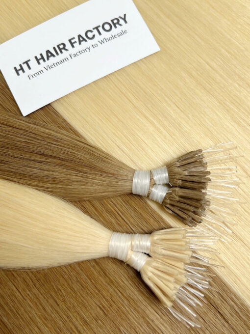 Nano Tip Human Hair Extensions 100% Virgin Vietnamese Double Drawn Hair Good Price - Image 2