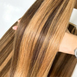 Tape-In Extensions 100% SDD Straight Raw Hair Extensions Best Quality 24 Inches