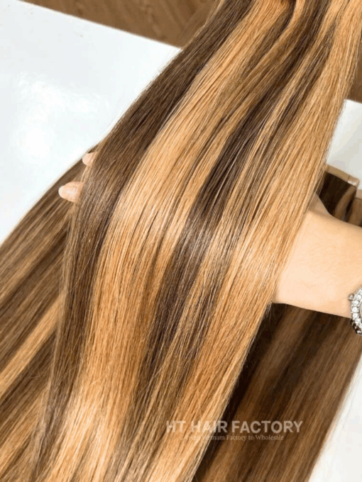 Tape-In Extensions 100% SDD Straight Raw Hair Extensions Best Quality 24 Inches