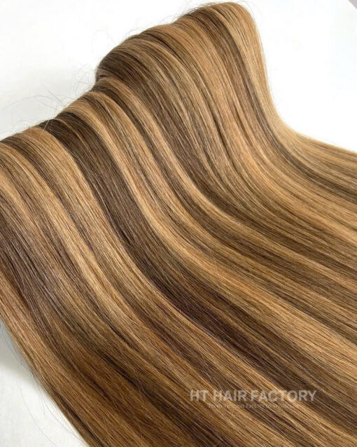Tape-In Extensions 100% SDD Straight Raw Hair Extensions Best Quality 24 Inches 60 Cm - Image 5