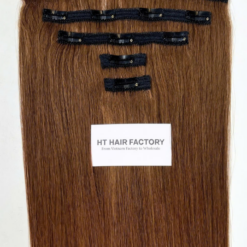 Clip In Extensions Natural Straight Human Hair Extensions Double Drawn Top 1 Vietnamese Raw Hair Supplier