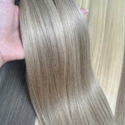 Colored Bulk Hair Shade #16U #18 #613 From Vietnamese Raw Hair