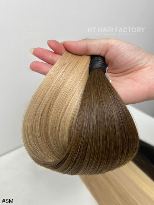 Bulk Hair Colored #18 #T8/16/60 #2 #6 #7.7 Vietnamese Hair - Image 3