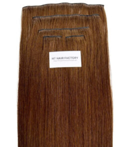 Clip In Extensions Natural Straight Human Hair Extensions Double Drawn Vietnamese Raw Hair Top Grade