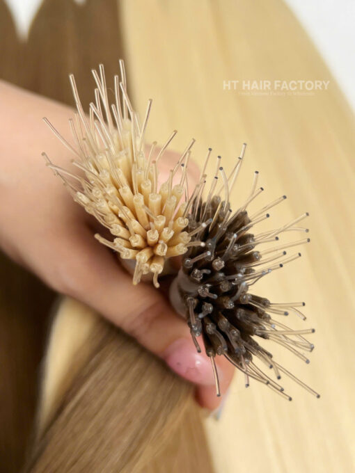 Nano Tip Human Hair Extensions 100% Virgin Vietnamese Double Drawn Hair Good Price - Image 3