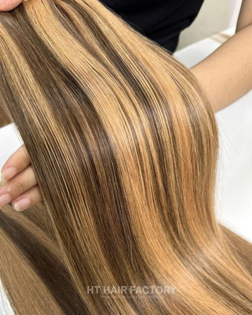 Tape-In Extension 100% SDD Straight Raw Hair Extensions Best Quality 24 Inches 60 Cm