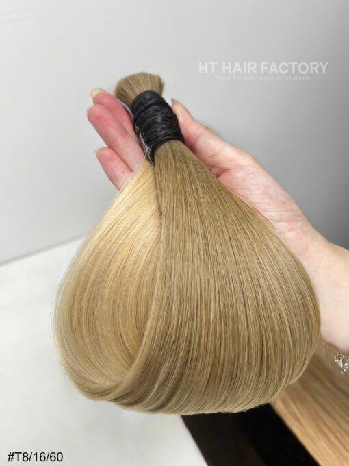 Bulk Hair Colored #18 #T8/16/60 #2 #6 #7.7 Vietnamese Hair - Image 2