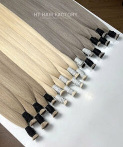 Colored Hair Bulk Hair Vietnamese Raw