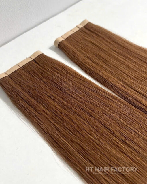 Long Tape Ins Extensions Raw Hair Ombre Standard Vietnamese Virgin Hair - Image 3