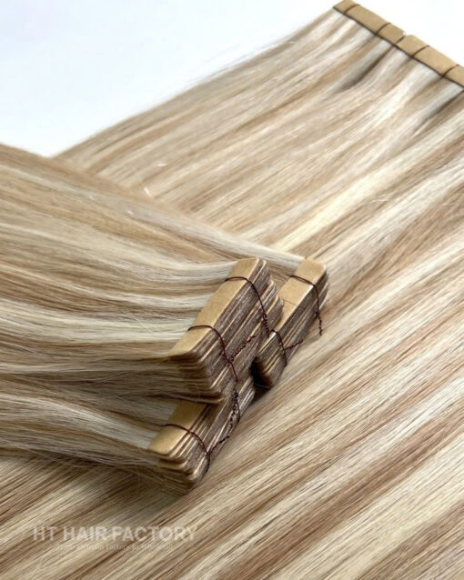 Tape-In Extensions #2 Color 100% SDD Straight Raw Hair Extensions Best Quality 24 Inches 60 Cm - Image 3