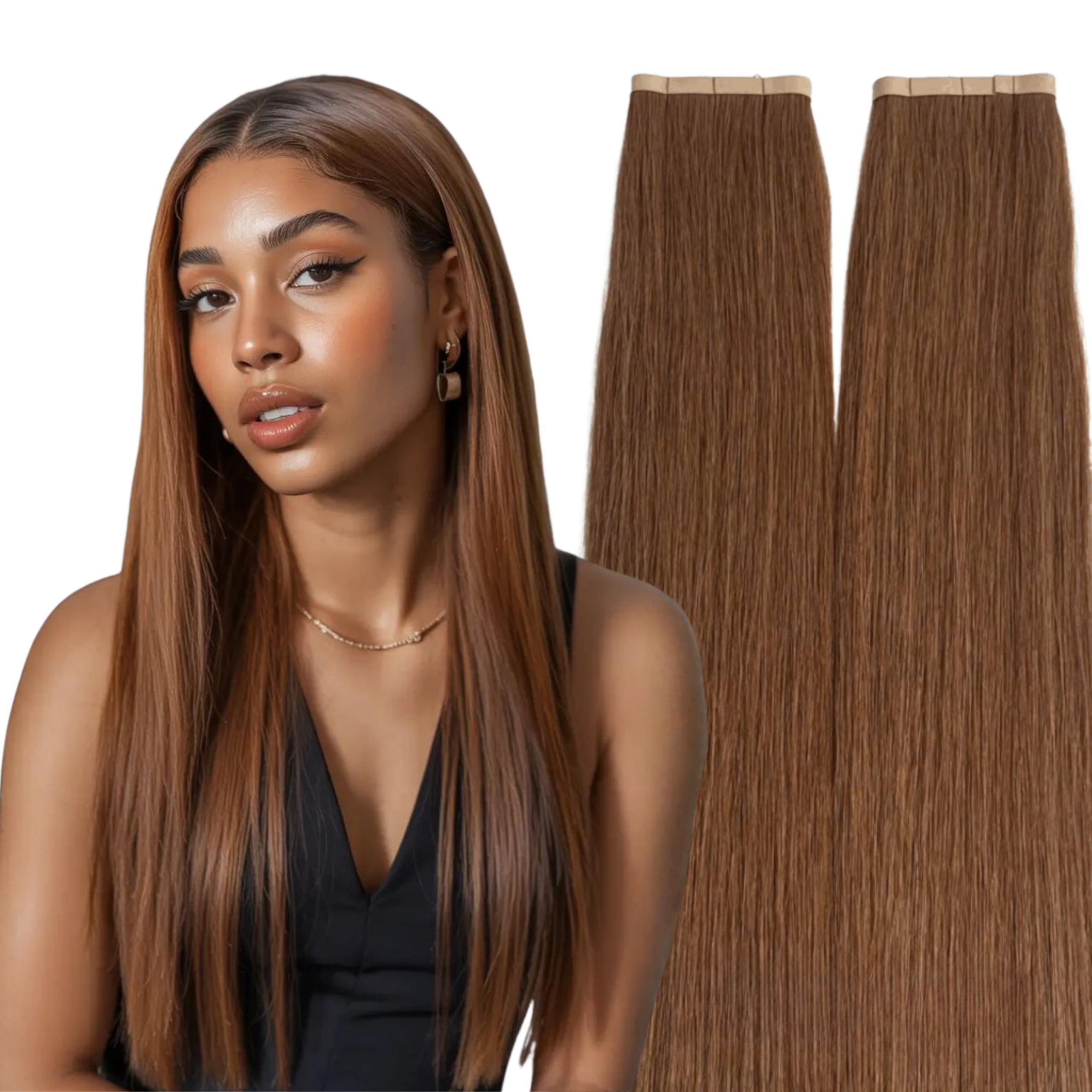 Long Tape Ins Extensions Raw Hair Standard Vietnamese Virgin Hair