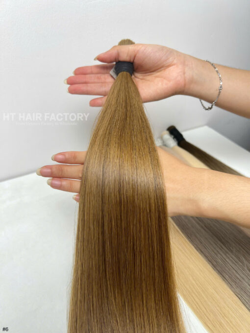 Bulk Hair Colored #18 #AB #T8/16/60 #2 #6 #7.7 Vietnamese Hair - Image 3