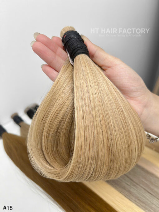 Bulk Hair Colored #18 #T8/16/60 #2 #6 #7.7 Vietnamese Hair