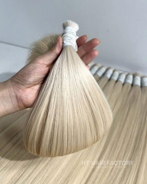 Colored Hair Bulk Hair Vietnamese Raw - Image 2