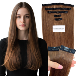 Clip In Extensions Natural Straight Human Hair Extensions Double Drawn Top 1 Vietnamese Raw Hair Supplier