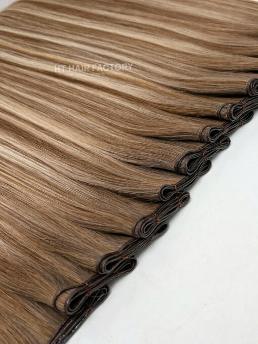 High Quality Hair Extensions Genius Weft Human Hair Double Drawn 100% Vietnamese Raw Virgin Hair Extensions - Image 4