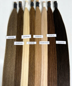Bulk Hair Hair Colored #8U #2A #60 #6 #18 #IVORY #4 #1B Vietnamese Raw Hair