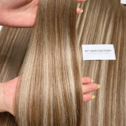 High Quality Genius Weft Hair Extensions Human Hair Double Drawn 100% Vietnamese Raw Virgin Hair