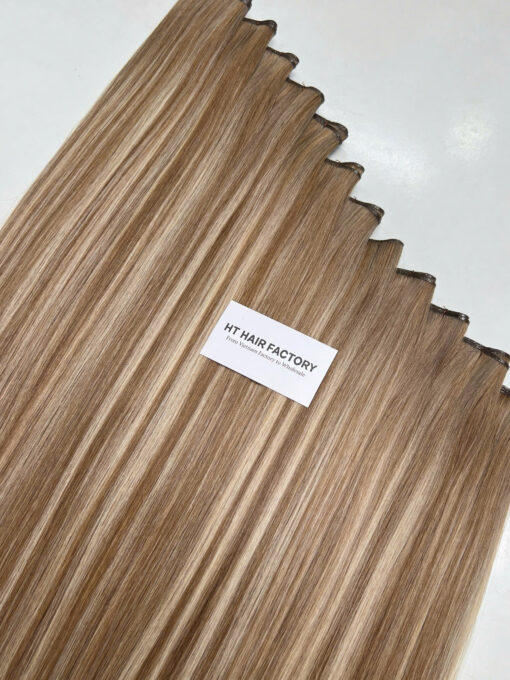 High Quality Hair Extensions Genius Weft Human Hair Double Drawn 100% Vietnamese Raw Virgin Hair Extensions - Image 2