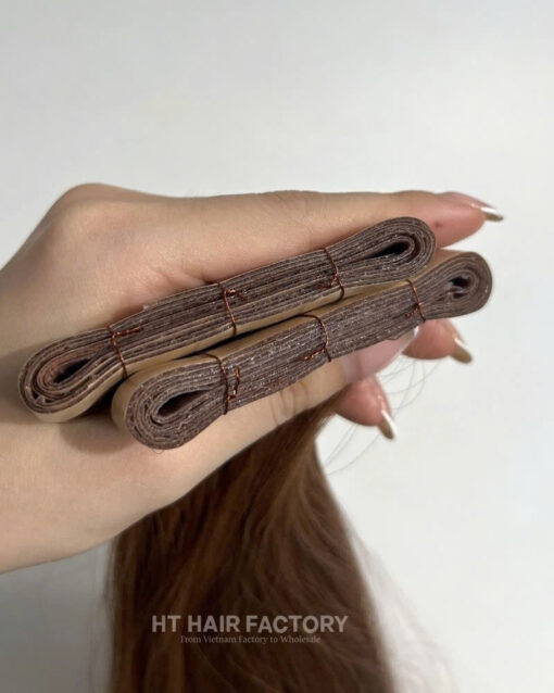 Long Tape Ins Extensions Raw Hair Ombre Standard Vietnamese Virgin Hair - Image 2