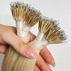 Nano Ring Hair Extensions 16 Inches Very Hot Selling 100% Raw Vietnamese Hair Super Grade