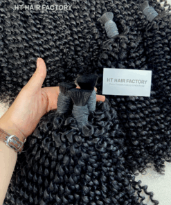 Hair For Braiding Deep Wave Bulk Hair Bundles All Length 8-30 inches