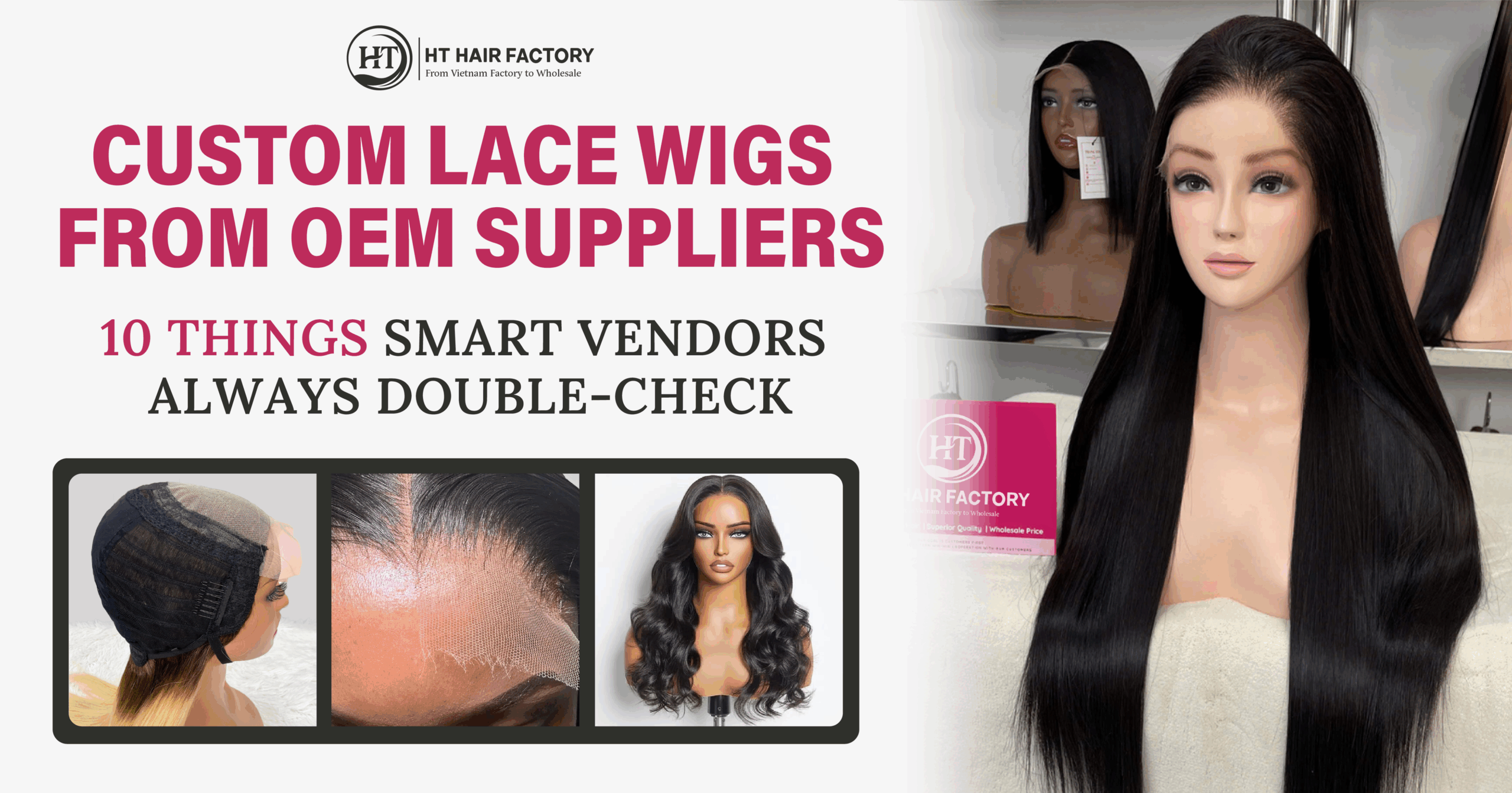 Custom Lace Wigs from OEM Suppliers: 10 Things Smart Vendors Always Double-Check