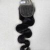 5x5 HD Swiss Lace Closure Body Wavy Texture Human Hair 150% Density