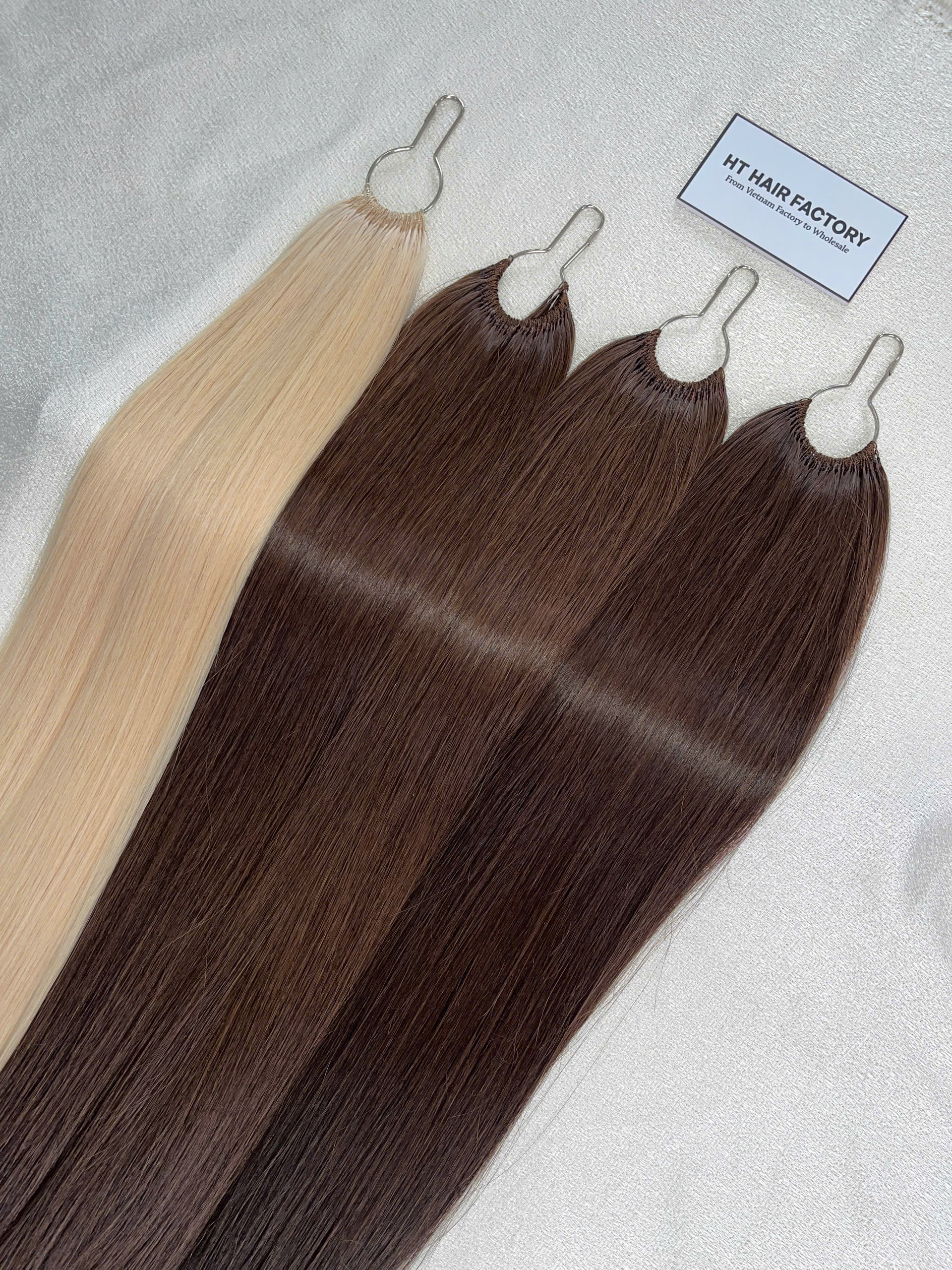 9D Feather Hair Extensions Straight Hair