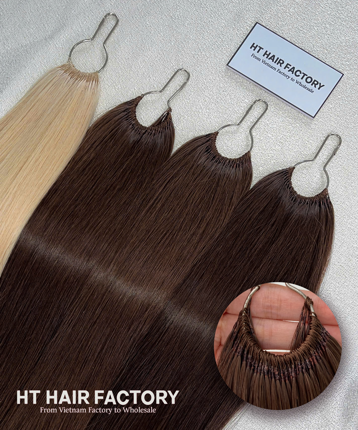 9D Feather Hair Extensions Straight Hair