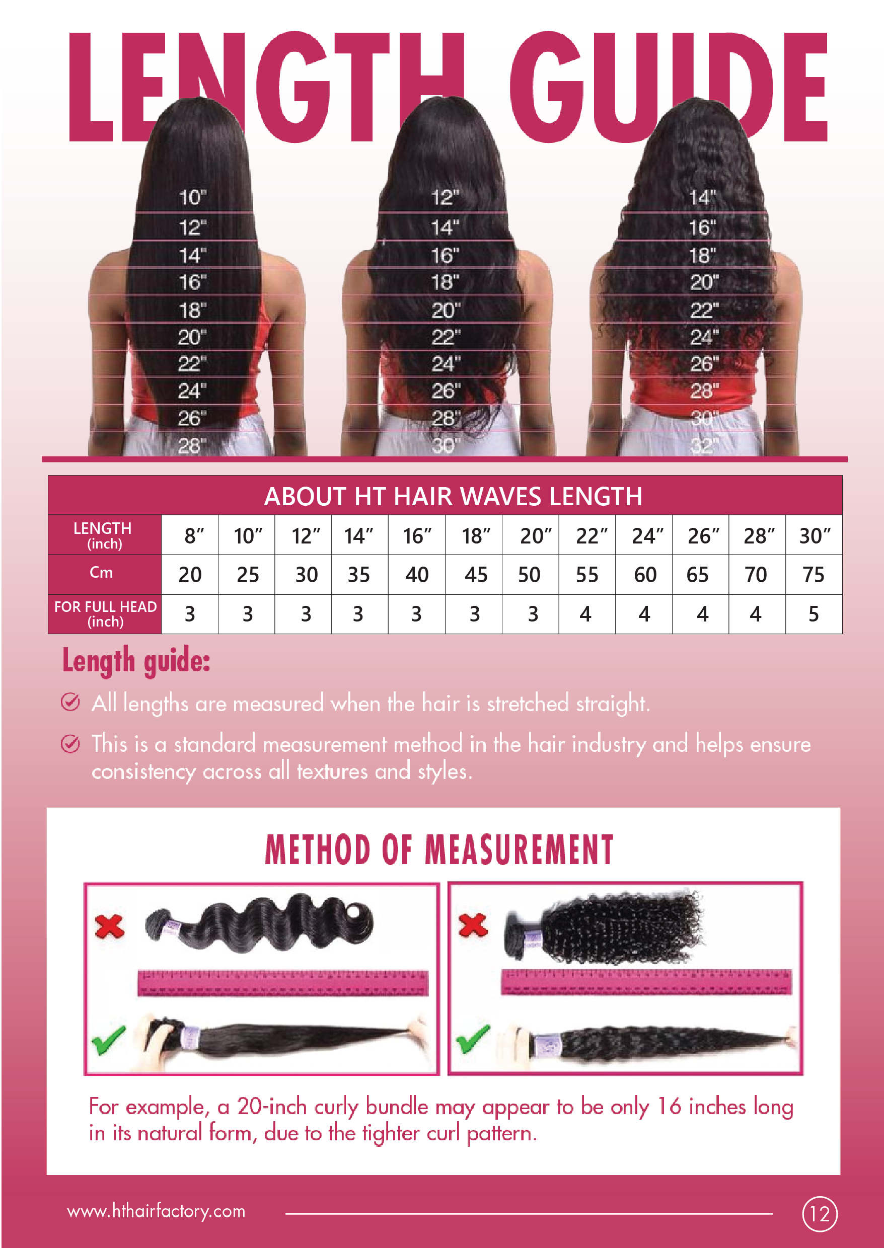 Bone Straight Dark Roots Red Cherry Color Measurement