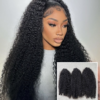 Kinky Curly Hair Bundles 8 to 40 inch Vietnamese Raw Human Hair Weaves Luxury Quality